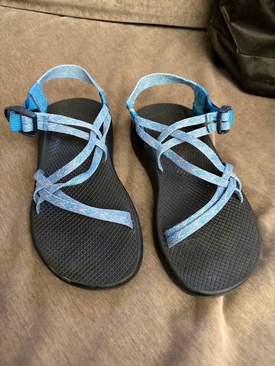 Chaco Shoes - Chaco Women's Blue Multi-Strap Sandals